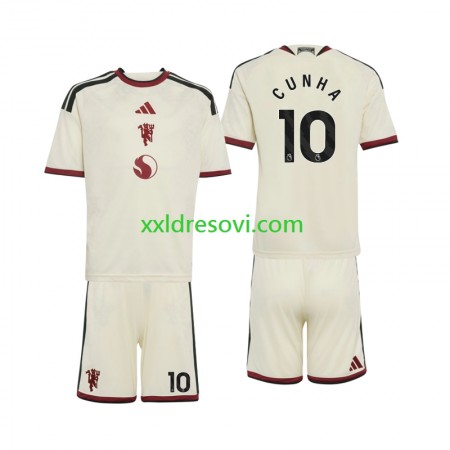 Manchester United Matheus Cunha 10 Treći Dječji Nogometni Dres 2026-2027 Manchester United Matheus Cunha 10 Treći Dječji Nogometni Dres 2026-2027